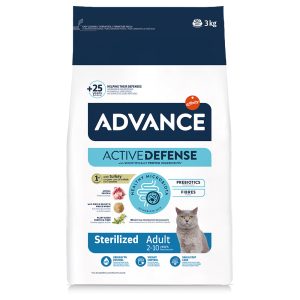 3kg Sterilized kalkkuna Advance kissanruoka