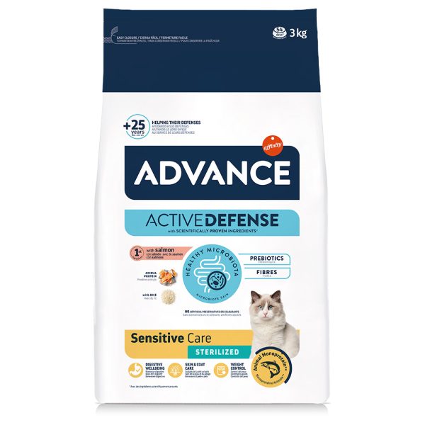1,5kg Cat Sterilized Sensitive Advance kissan kuivaruoka