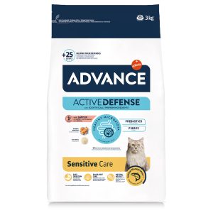 3kg Sensitive Lohi & Riisi Affinity Advance kissan kuivaruokaa