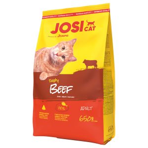 650g JosiCat herkullinen nauta Josera kissan kuivaruoka