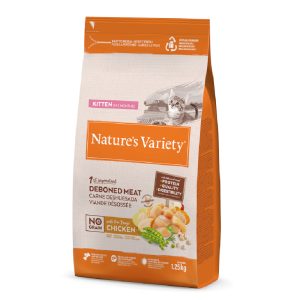 1,25kg Selected Kitten vapaana kasvanut kana Nature's Variety
