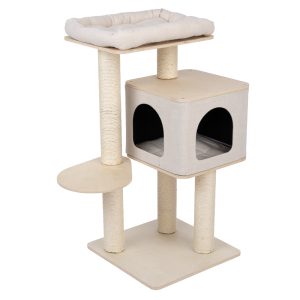 Modern Living Tui -raapimispuu luonnollinen / beige kissa