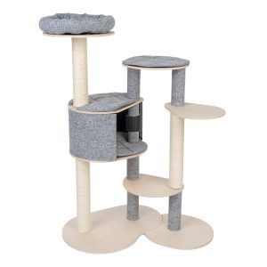 Modern Living Arden -raapimispuu harmaa kissa