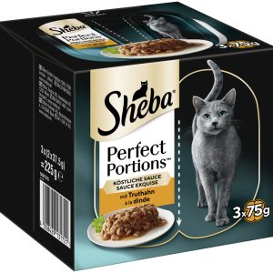 Sheba Perfect -annokset 6 x 37,5 g - kalkkunakastike