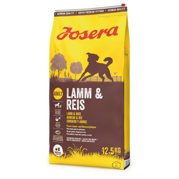 12,5 kg Josera Lamb & Rice koiranruoka