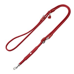 HUNTER säädettävä talutushihna Round & Soft Love 200cmxØ6 mm koirille
