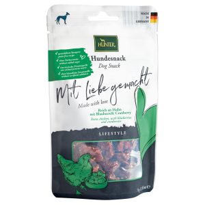 2x70g Lifestyle Snacks – valmistettu rakkaudella HUNTER koiranherkku