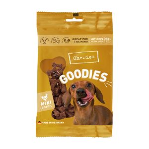 125g Mini Bone Treats (puolikostea) siipikarja, Chewies koiralle