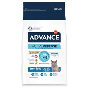 1,5kg Sterilized kalkkuna Advance kissanruoka