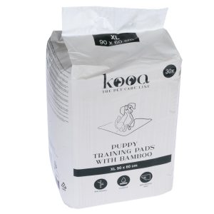 30x kooa-pissa-alusta koiranpennuille bambu extra large 90 x 60 cm koiranpennuille