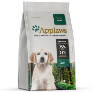 15 kg Applaws Small & Medium Breed Puppy Chicken