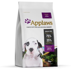 2kg Large Breed Puppy Chicken Applaws koiranruoka