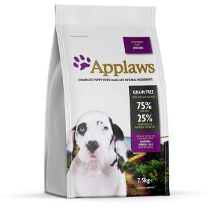 7,5kg Large Breed Puppy Chicken  Applaws-koiranruoka