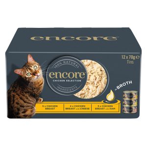 24x70g Kana Selection liemessä Encore kissan märkäruoka