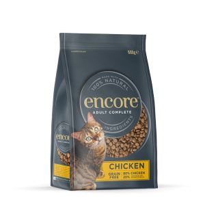 800 g Cat kana Encore kissan kuivaruoka