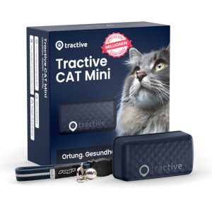 Tractive GPS CAT Mini tummansininen kissalle