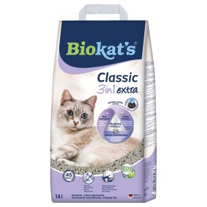 14l Biokat's Classic 3in1 Extra -kissanhiekka