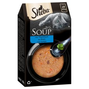 80x40g tonnikala Sheba Classic Soup Pouch kissanruoka