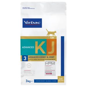 2x 3kg HPM Cat Advanced Kidney & Joint Support KJ3 Virbac Veterinary kissanruoka