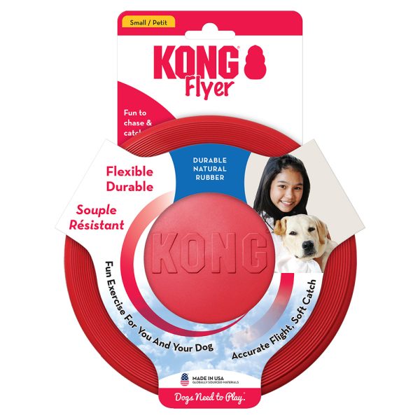 KONG Flyer frisbee - koko S Ø n. 18cm