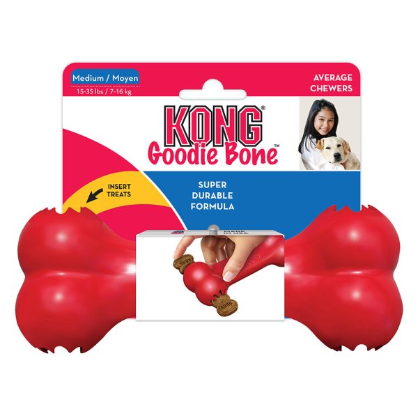 KONG Goodie Bone -koiranlelu M-koko 18cm