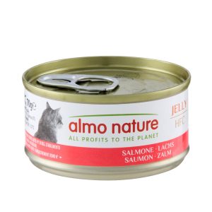 24 x 70 g HFC lohi hyytelössä Almo Nature kissanruoka