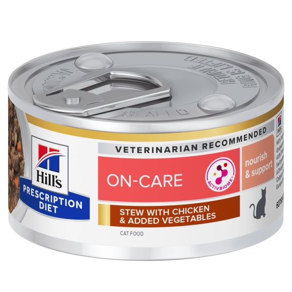 96x82g On-Care kana Hill’s Prescription Diet kissan märkäruoka