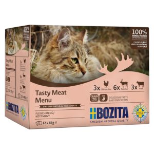 12x85g Chunks in Jelly Pouch lihalajitelma Bozita kissanruoka