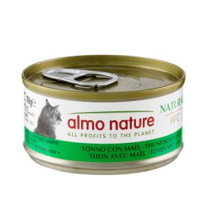 24 x 70 g HFC Natural tonnikala & maissi Almo Nature kissanruoka