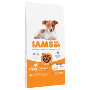 12kg Advanced Nutrition Puppy Small / Medium Breed Chicken IAMS koiranruoka