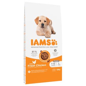 12kg Advanced Nutrition Puppy Large Chicken Chicken IAMS koiranruoka