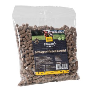 2x540g Soft hevospalat viljaton Canibit koiranherkut