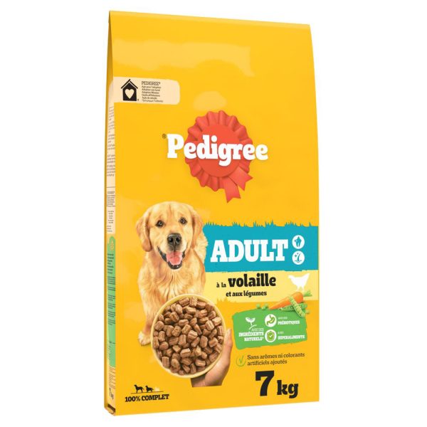 2x7kg Adult siipikarja & kasvikset Pedigree koiran kuivaruoka