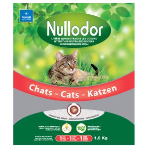3l (1,5kg) silikaattikuivike Nullodor kissanhiekka