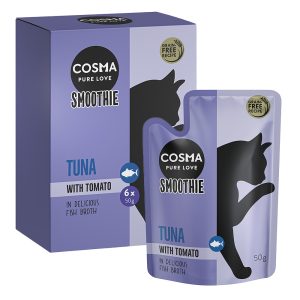 12x50g Smoothies tonnikala & tomaatti Cosma kissan välipala