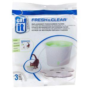 Catit Design Fresh & Clear vaihtosuodattimet vesiautomaattiin 3kpl