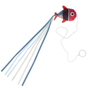 TIAKI Fish -kissanonki sormirenkaalla