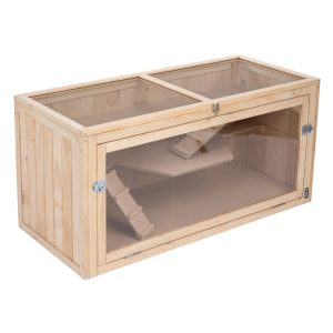 TIAKI -puinen hamsterihäkki 115x50x55,3cm