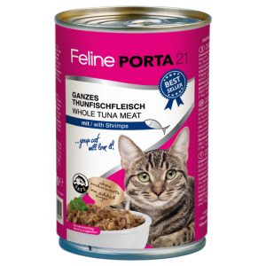 12x400g tonnikala & katkarapu Porta 21 Kissanruoka