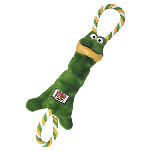 KONG Tugger Knots sammakko Small/Medium koiralle
