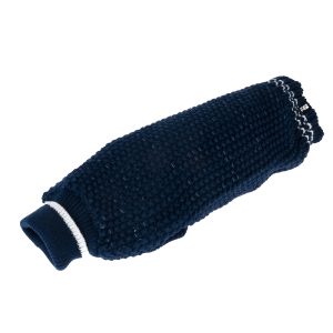 TIAKI Reflective Knit -koiranpusero tummansininen selän pituus n. 35cm