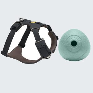 Ruffwear koiranvaljaat Front Range, Basalt Gray koko S: rinnanympärys 56 - 69 cm
