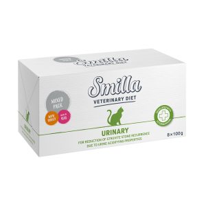 8x100g Urinary kalkkuna ja vasikka Smilla Veterinary Diet kissanruoka
