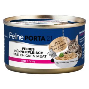24x90g Feline kana Porta 21 kissan märkäruoka