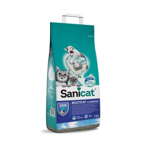 12l Sanicat Clumping Multicat -kissanhiekka
