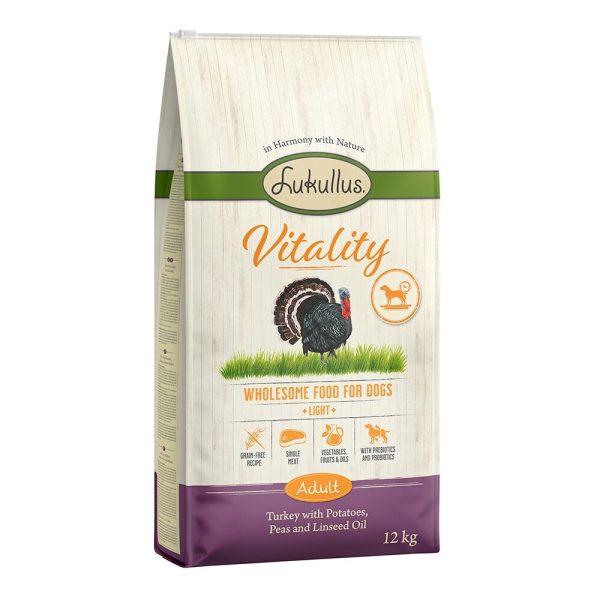 12kg Vitality Light viljaton Lukullus koiran kuivaruoka