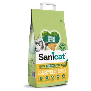 2x6l Sanicat Natura Activa Corn Cob -kissanhiekka