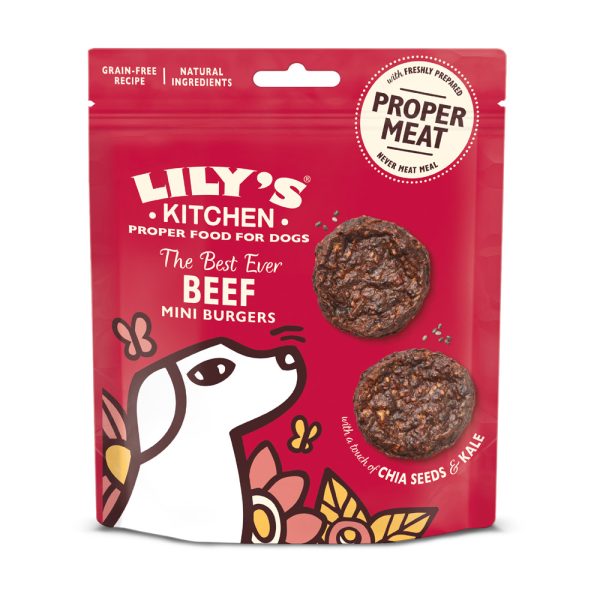 70g Dog Mini Burger Lily's Kitchen koiranherkku