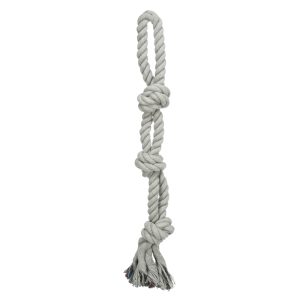 Monivärinen köysilelu 60 cm Trixie koiralle