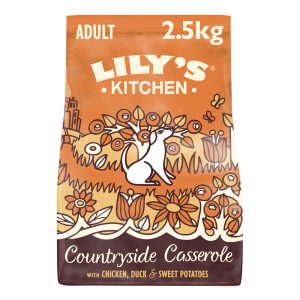 2,5kg Lily's Kitchen Adult kana & ankka koiran kuivaruoka